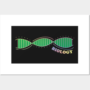 Biology DNA Posters and Art